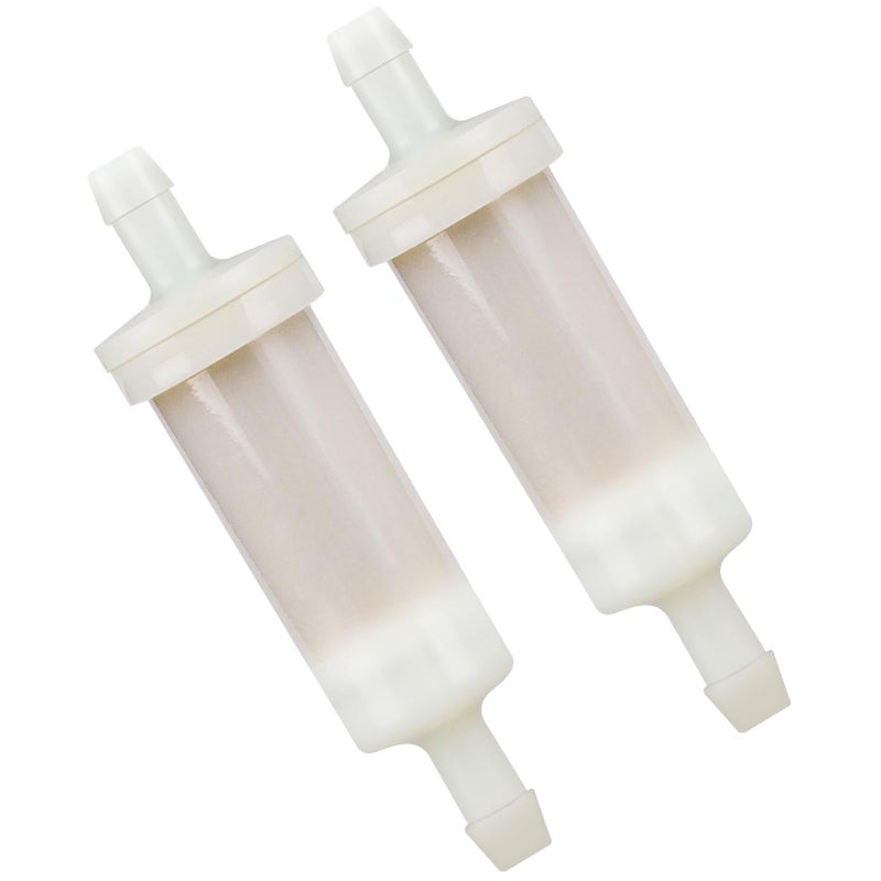 LOCOPOW 5/16 Inline Fuel Filter for Mercury 35-816296-4 816296Q2 Quick Silver Polaris 2530008 Sea Doo 275000051 275000262 Sierra 18-7830 0398327 30-200hp Marine Boat Small Iline 2Pcs - Image 1